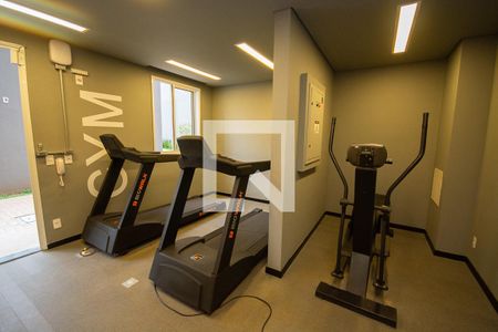 Apartamento à venda com 36m², 2 quartos e 1 vaga Apartamento à venda com 36m², 2 quartos e 1 vagaÁrea comum - Academia