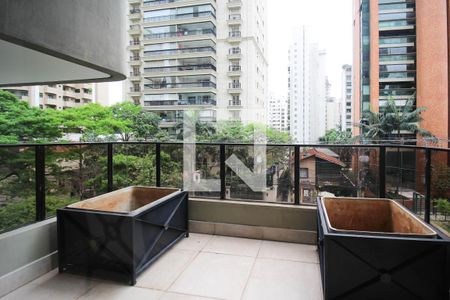 Varanda de apartamento à venda com 3 quartos, 220m² em Chácara Itaim, São Paulo