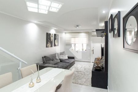 Sala   de casa de condomínio para alugar com 3 quartos, 120m² em Vila Albertina, São Paulo