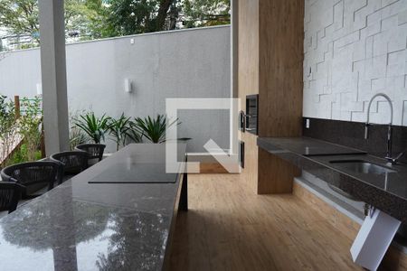 Studio para alugar com 24m², 1 quarto e sem vagaChurrasqueira