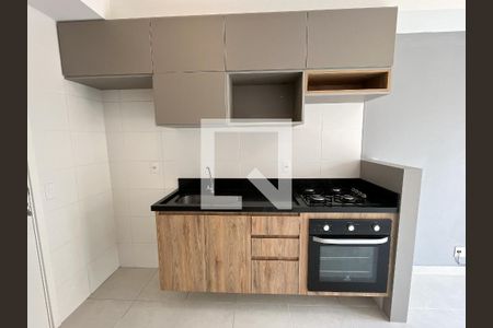 Cozinha de apartamento para alugar com 1 quarto, 30m² em Vila Palmeiras, São Paulo