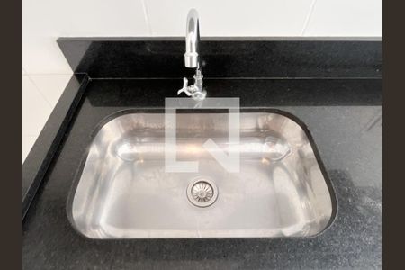 Cozinha de apartamento para alugar com 1 quarto, 30m² em Vila Palmeiras, São Paulo