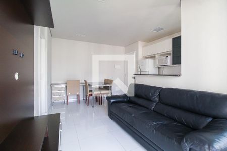 Sala de apartamento para alugar com 1 quarto, 49m² em Vila Regente Feijó, São Paulo