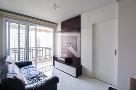 Sala de apartamento para alugar com 1 quarto, 49m² em Vila Regente Feijó, São Paulo