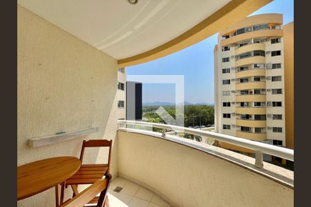 Varanda de apartamento para alugar com 1 quarto, 42m² em Barra Olímpica, Rio de Janeiro