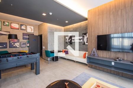 Apartamento para alugar com 42m², 1 quarto e 1 vaga Apartamento para alugar com 42m², 1 quarto e 1 vagaÁrea comum - Salão de Jogos