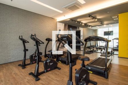 Apartamento para alugar com 42m², 1 quarto e 1 vaga Apartamento para alugar com 42m², 1 quarto e 1 vagaÁrea comum - Academia