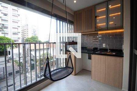 Apartamento para alugar com 44m², 1 quarto e 1 vaga