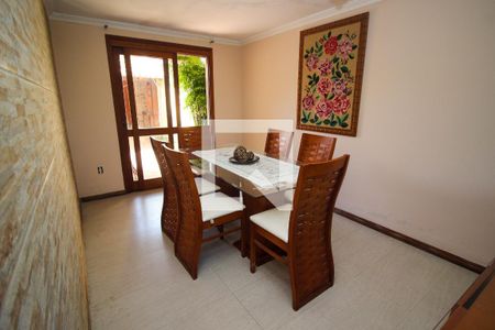 Sala de Jantar de casa de condomínio à venda com 3 quartos, 111m² em Serraria, Porto Alegre