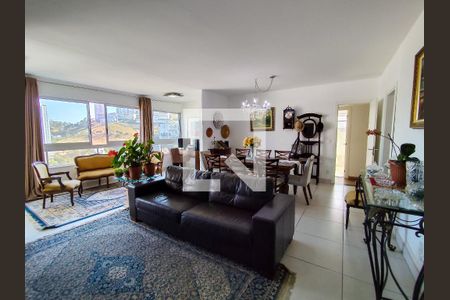 Sala de apartamento à venda com 3 quartos, 125m² em Vale do Sereno, Nova Lima