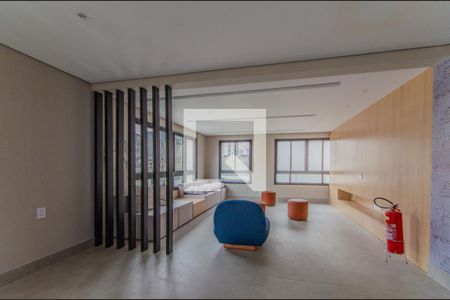 Apartamento para alugar com 25m², 1 quarto e sem vagaÁrea comum - Living