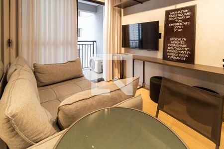 Sala de apartamento à venda com 1 quarto, 32m² em Pompeia, São Paulo