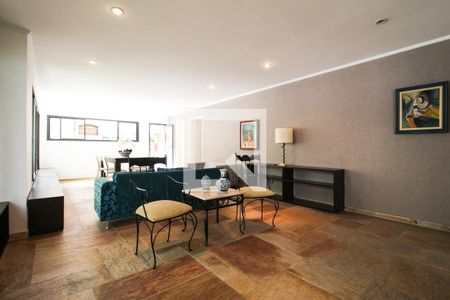 Área comum - Salão de festas de apartamento para alugar com 1 quarto, 32m² em Indianópolis, São Paulo
