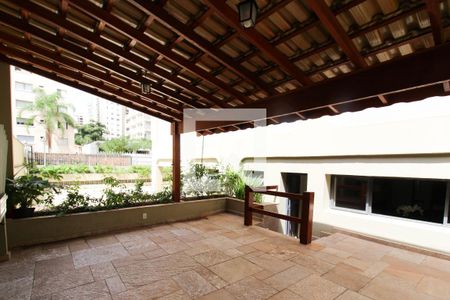 Área comum - Churrasqueira de apartamento para alugar com 1 quarto, 32m² em Indianópolis, São Paulo