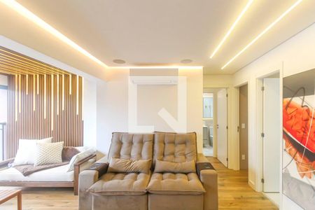 Sala de apartamento à venda com 2 quartos, 78m² em Jardim Independência (são Paulo), São Paulo