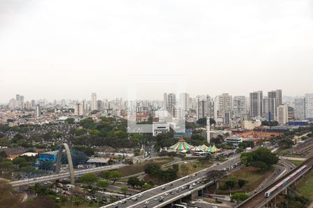 Vista da Varanda de apartamento para alugar com 1 quarto, 38m² em Tatuapé, São Paulo