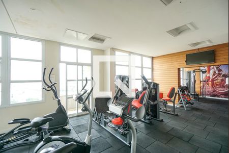 Apartamento para alugar com 38m², 1 quarto e 1 vaga Apartamento para alugar com 38m², 1 quarto e 1 vagaÁrea comum - Academia