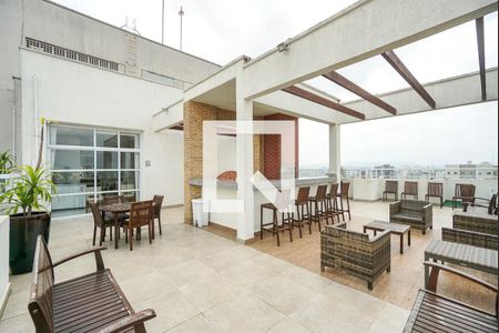 Apartamento para alugar com 38m², 1 quarto e 1 vaga Apartamento para alugar com 38m², 1 quarto e 1 vagaÁrea comum - Churrasqueira