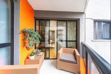 Varanda da Sala de apartamento para alugar com 3 quartos, 200m² em Vila Valparaíso, Santo André