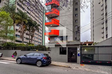 Apartamento para alugar com 200m², 3 quartos e 3 vagasFachada e portaria