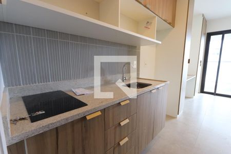 Studio para alugar com 25m², 1 quarto e sem vagaStudio - ambiente cozinha