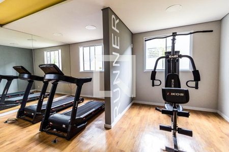 Apartamento à venda com 42m², 2 quartos e sem vaga Apartamento à venda com 42m², 2 quartos e sem vagaÁrea comum - Academia