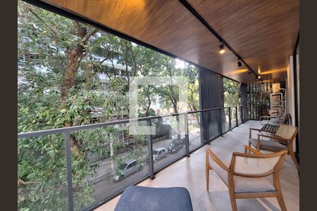 Varanda  de apartamento à venda com 2 quartos, 103m² em Botafogo, Rio de Janeiro