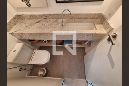 Lavabo  de apartamento à venda com 2 quartos, 103m² em Botafogo, Rio de Janeiro