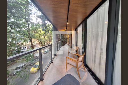 Varanda  de apartamento à venda com 2 quartos, 103m² em Botafogo, Rio de Janeiro