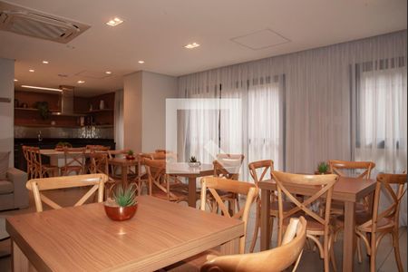 Apartamento para alugar com 26m², 1 quarto e sem vagaÁrea comum - Salão de festas