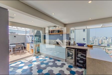 Apartamento para alugar com 135m², 3 quartos e 2 vagasCozinha Piso Superior