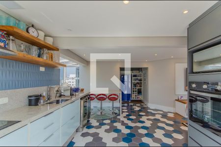 Apartamento para alugar com 135m², 3 quartos e 2 vagasCozinha Piso Superior