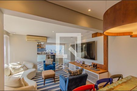 Apartamento para alugar com 135m², 3 quartos e 2 vagasSala Piso Superior