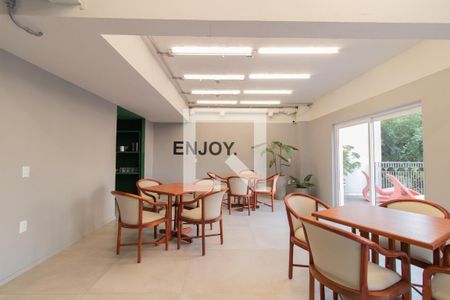 Apartamento para alugar com 42m², 1 quarto e sem vagaÁrea comum - Salão de festas