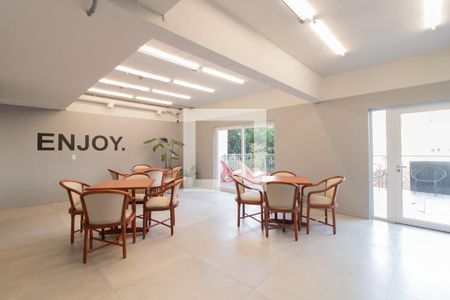 Apartamento para alugar com 42m², 1 quarto e sem vagaÁrea comum - Salão de festas