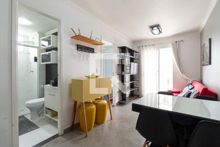 Sala de apartamento à venda com 1 quarto, 38m² em Cambuci, São Paulo