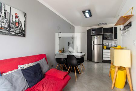 Sala de apartamento à venda com 1 quarto, 38m² em Cambuci, São Paulo