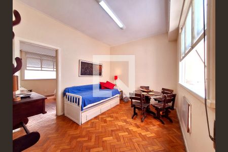 Sala de apartamento à venda com 1 quarto, 35m² em Centro, Rio de Janeiro