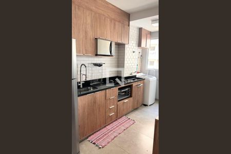 Cozinha de apartamento para alugar com 2 quartos, 53m² em Jardim Nova Hortolândia I, Hortolândia