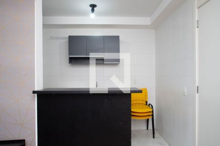 Cozinha de apartamento para alugar com 2 quartos, 44m² em Jardim Las Vegas, Guarulhos
