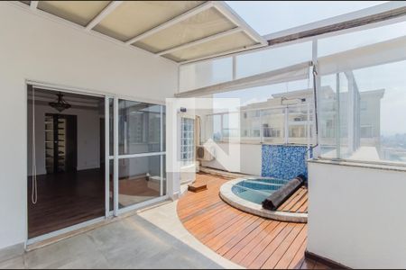 Varanda da Sala de apartamento para alugar com 3 quartos, 132m² em Ipiranga, São Paulo