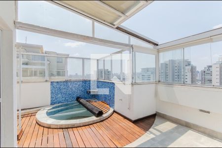 Varanda da Sala de apartamento para alugar com 3 quartos, 132m² em Ipiranga, São Paulo
