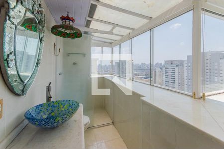 Apartamento para alugar com 132m², 3 quartos e 2 vagasBanheiro da Suíte 2