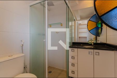 Apartamento para alugar com 132m², 3 quartos e 2 vagasBanheiro da Suíte 1