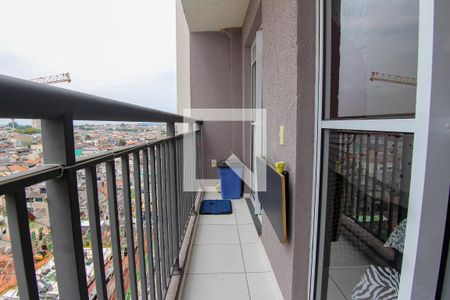 Apartamento para alugar com 32m², 1 quarto e sem vagaVaranda