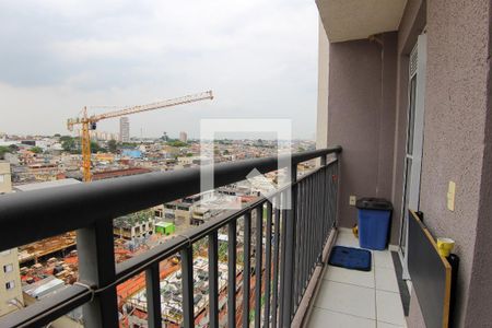 Apartamento para alugar com 32m², 1 quarto e sem vagaVaranda