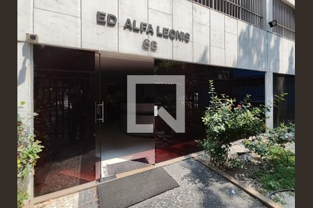 Apartamento para alugar com 98m², 2 quartos e 1 vagaFachada e portaria