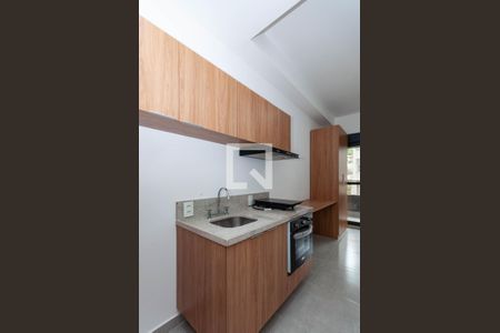 Studio à venda com 28m², 1 quarto e sem vagaCozinha