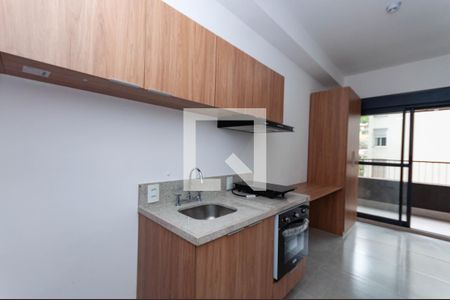 Studio à venda com 28m², 1 quarto e sem vagaCozinha