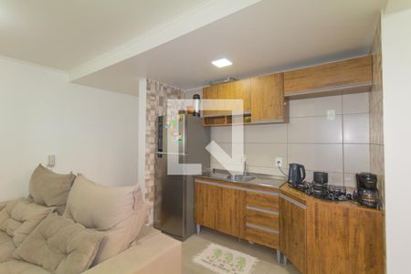 Sala/Cozinha de apartamento para alugar com 2 quartos, 48m² em Estância Velha, Canoas